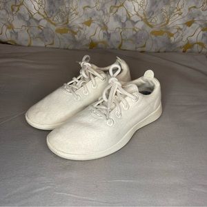 Allbirds Wool Runners Natural White Women's Size 8